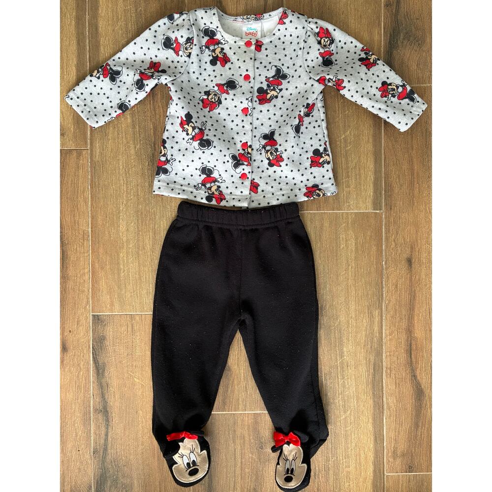 Disney Baby Minni Mouse Outfit 3-6 Months